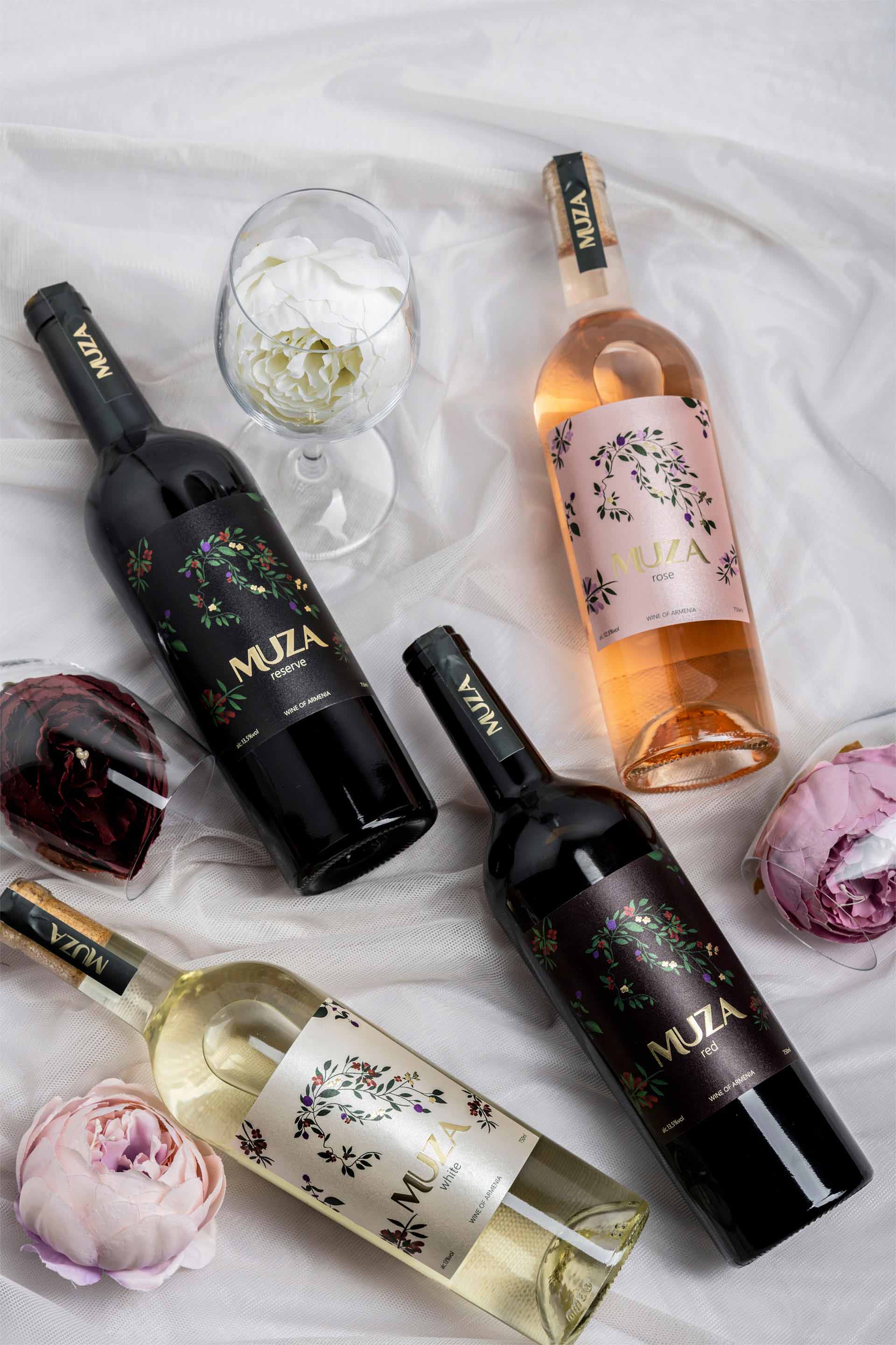 MUZA Wine Rebranding