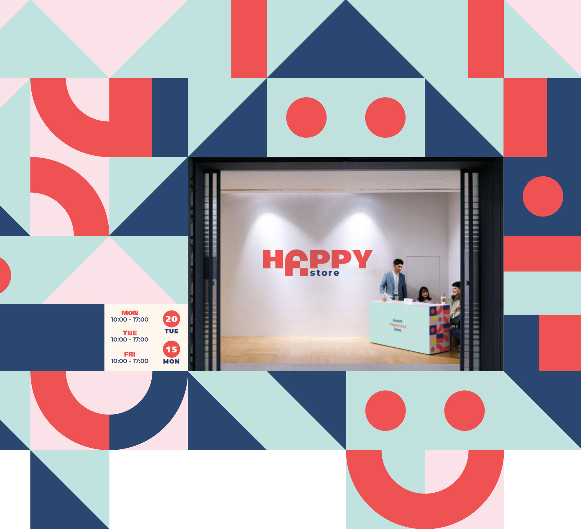 Концепция брендинга Happy Store
